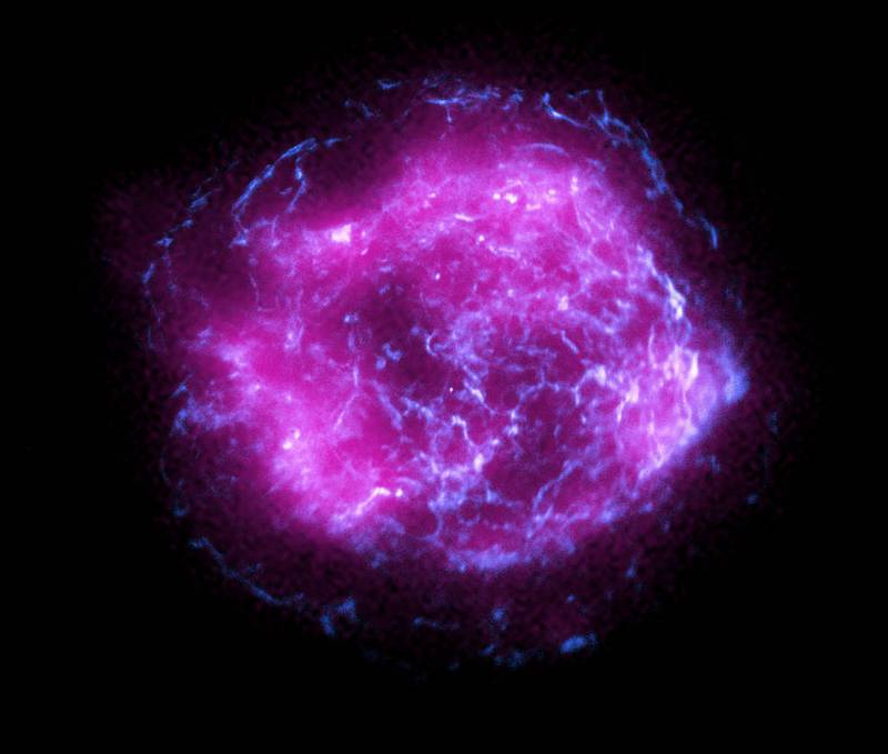 NASA: Así se ven los restos de una supernova, en imagen captada por el explorador IXPE